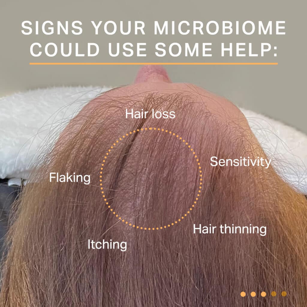 Improve your scalp health and microbiome at Blue in Sherman Oaks.